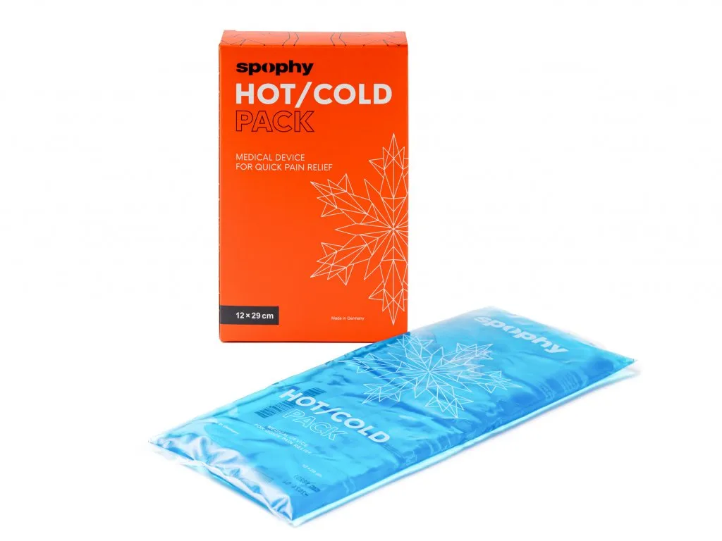 Spophy Hot/Cold Pack, hrejivý/chladivý sáčok, 12 x 29 cm 1×1 ks, hrejivý/chladivý sáčok