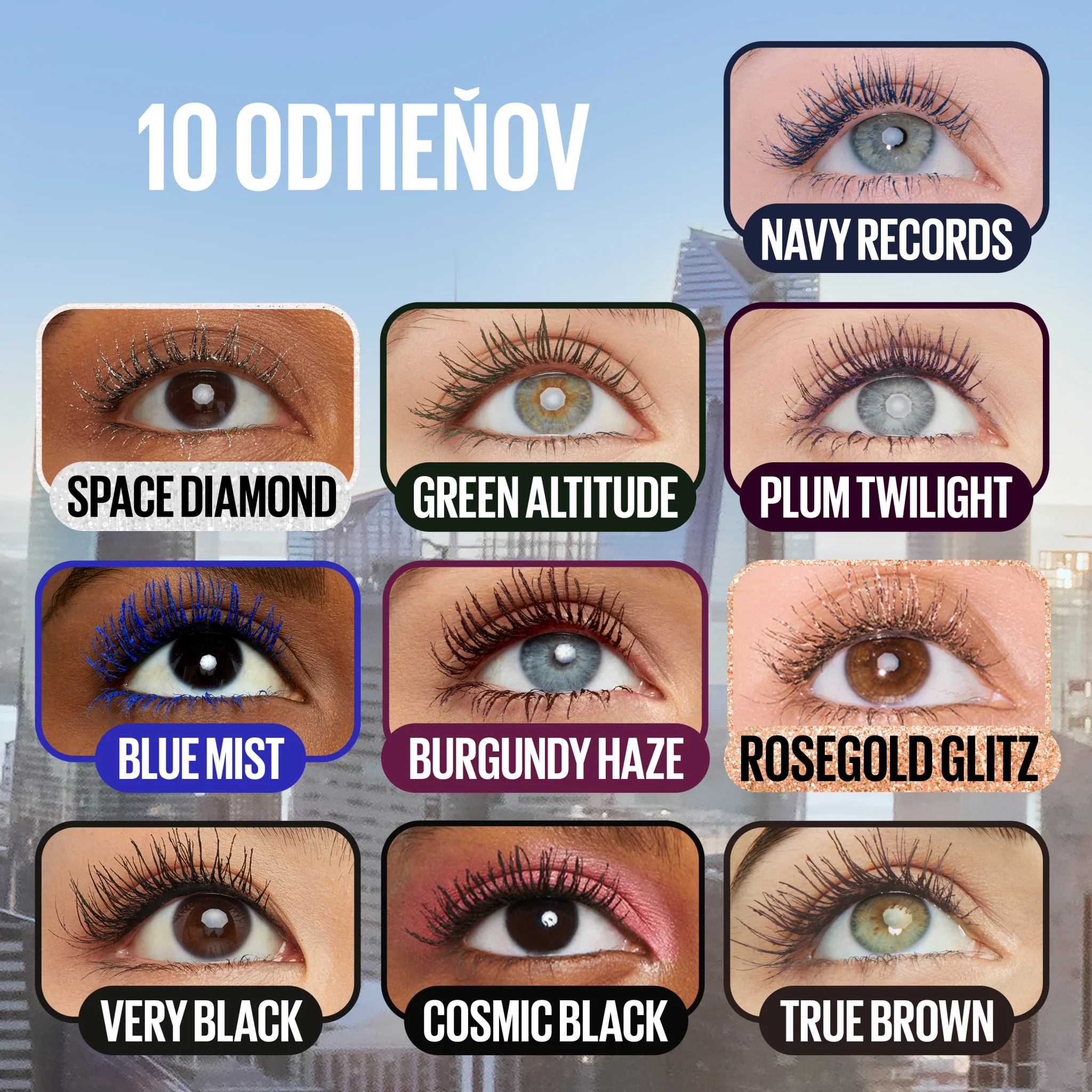 Maybelline New York Lash Sensational Sky High riasenka Space Diamond 1×7,2 ml, maskara