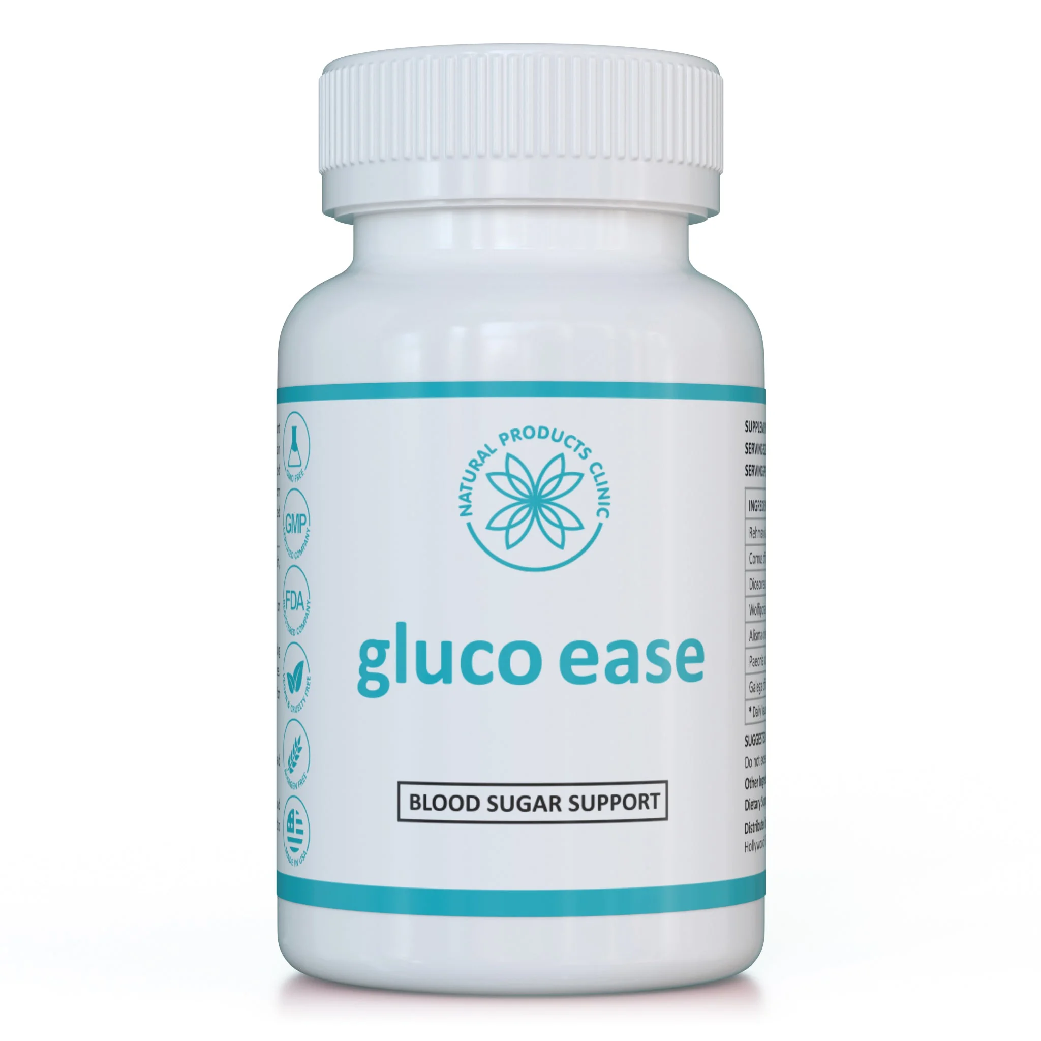 NPC Gluco Ease Podpora glukózového metabolizmu 60 kapsúl, byliny