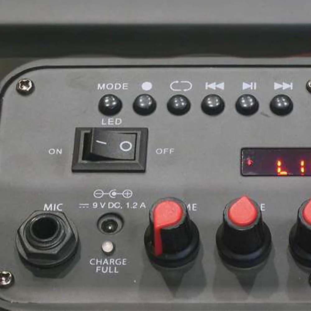 BOX35LED Fonestar prenosný reproduktor s mikrofónom