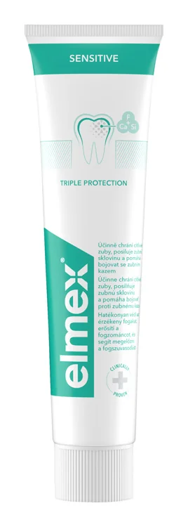 ELMEX SENSITIVE ZUBNÁ PASTA 1×75 ml, pre citlivé zuby
