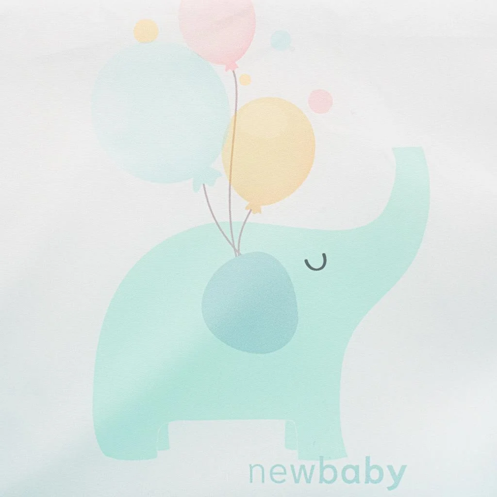 Detské rozkladacie kreslo New Baby Elephant mätová , 20C52579
