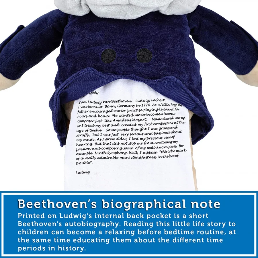 Plyšový medvedík hrajúci skladby Ludwig Van Beethovena, Beethoven Virtuoso Bear