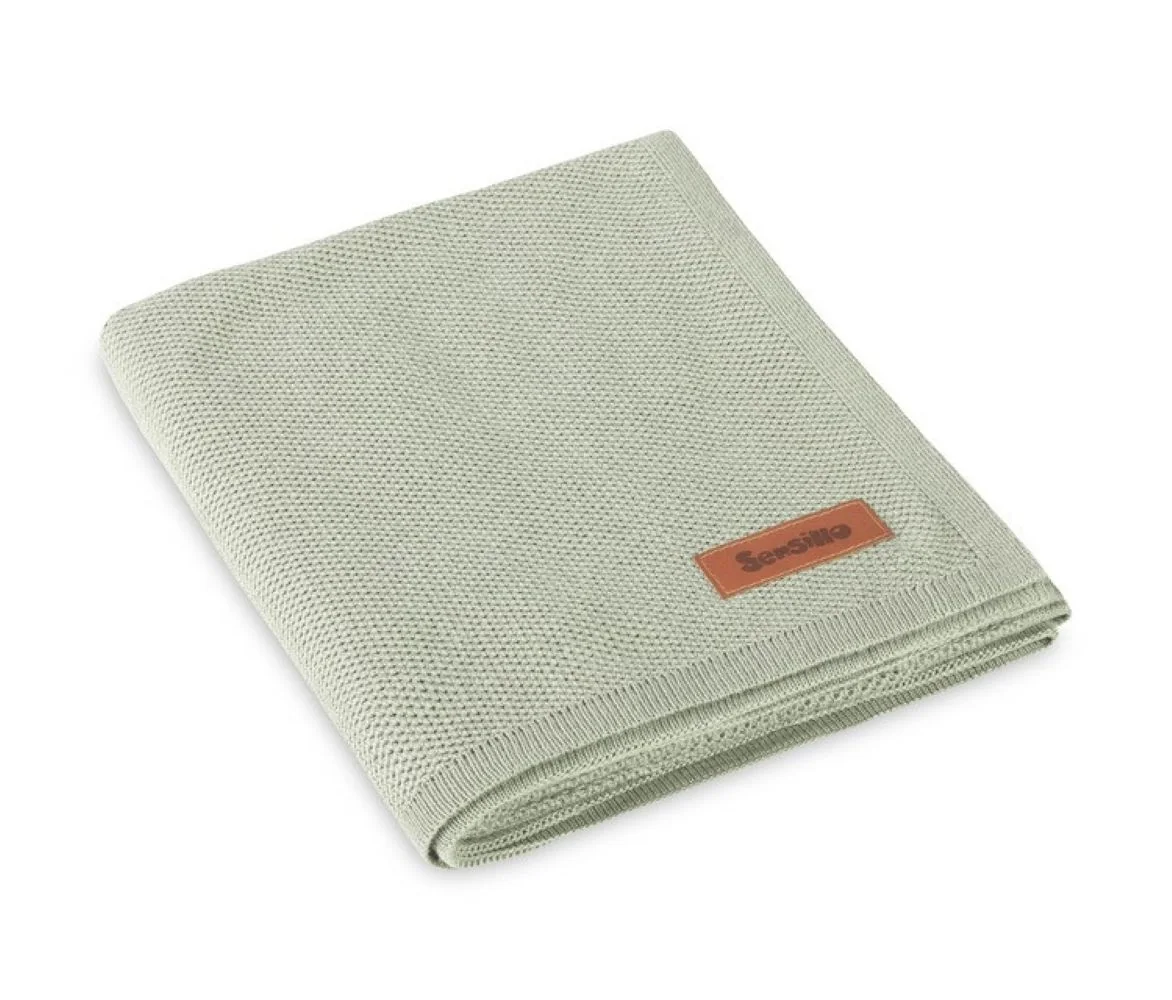 Bambusová prikrývka pre bábätko 80x100 cm, 100% bambus, olive