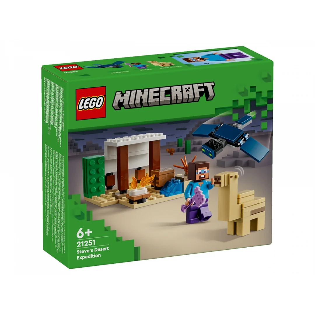 LEGO® Minecraft® 21251 Stevova výprava do púšte