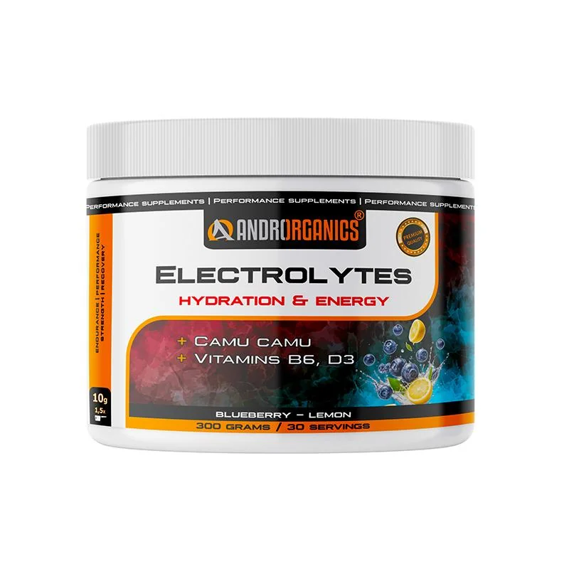 Elektrolyty čučoriedka-citrón 300 g