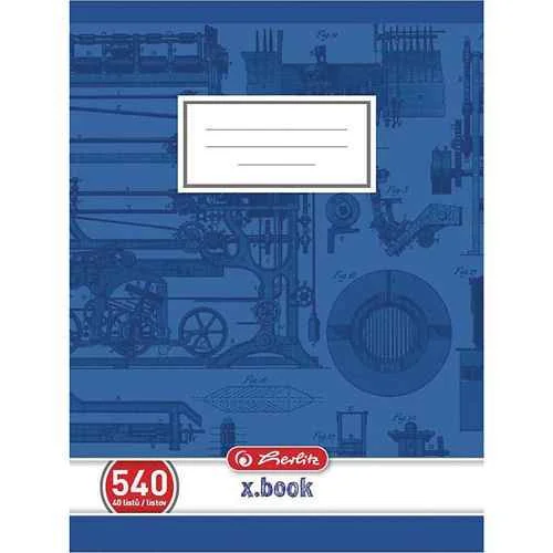 HERLITZ Školský zošit 540 A5 1×1 ks, zošit A5 čistý