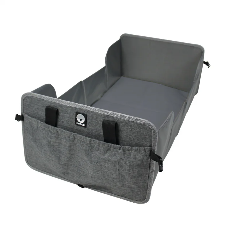 Dooky cestovná postieľka TRAVELLER Grey Melange