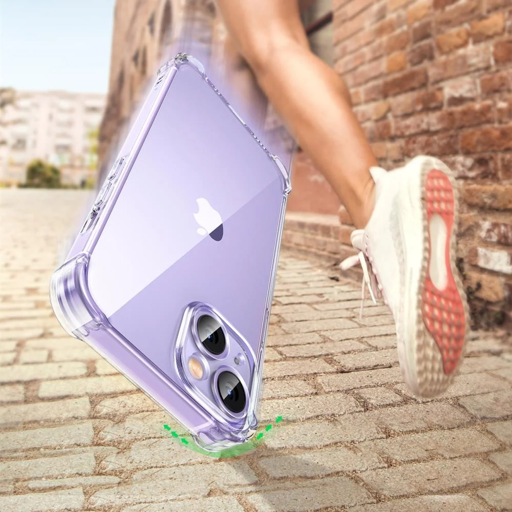 Ochranné gélové puzdro pre Apple iPhone 14 Transparentná, 1 x 1 ks