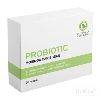 Moringa Caribbean Probiotic 1×30 cps, komplex 10 kmeňov
