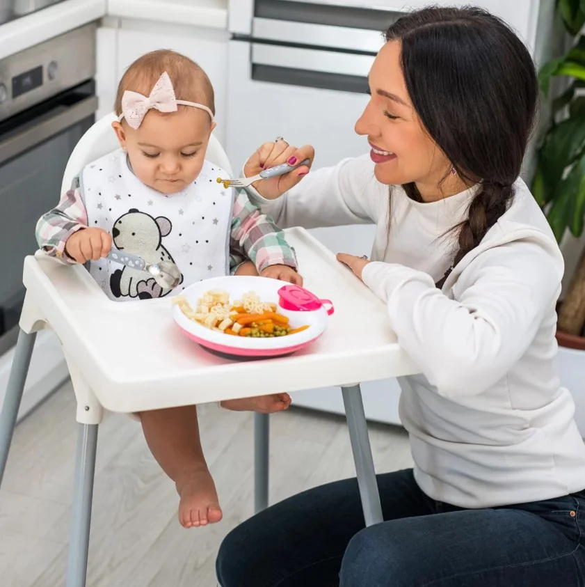 BABYONO Podbradník dinosaurus 1×1 ks, podbradník
