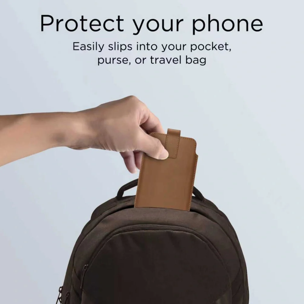 Tech-Protect SM65 univerzálne puzdro 6 - 6.9'', hnedé