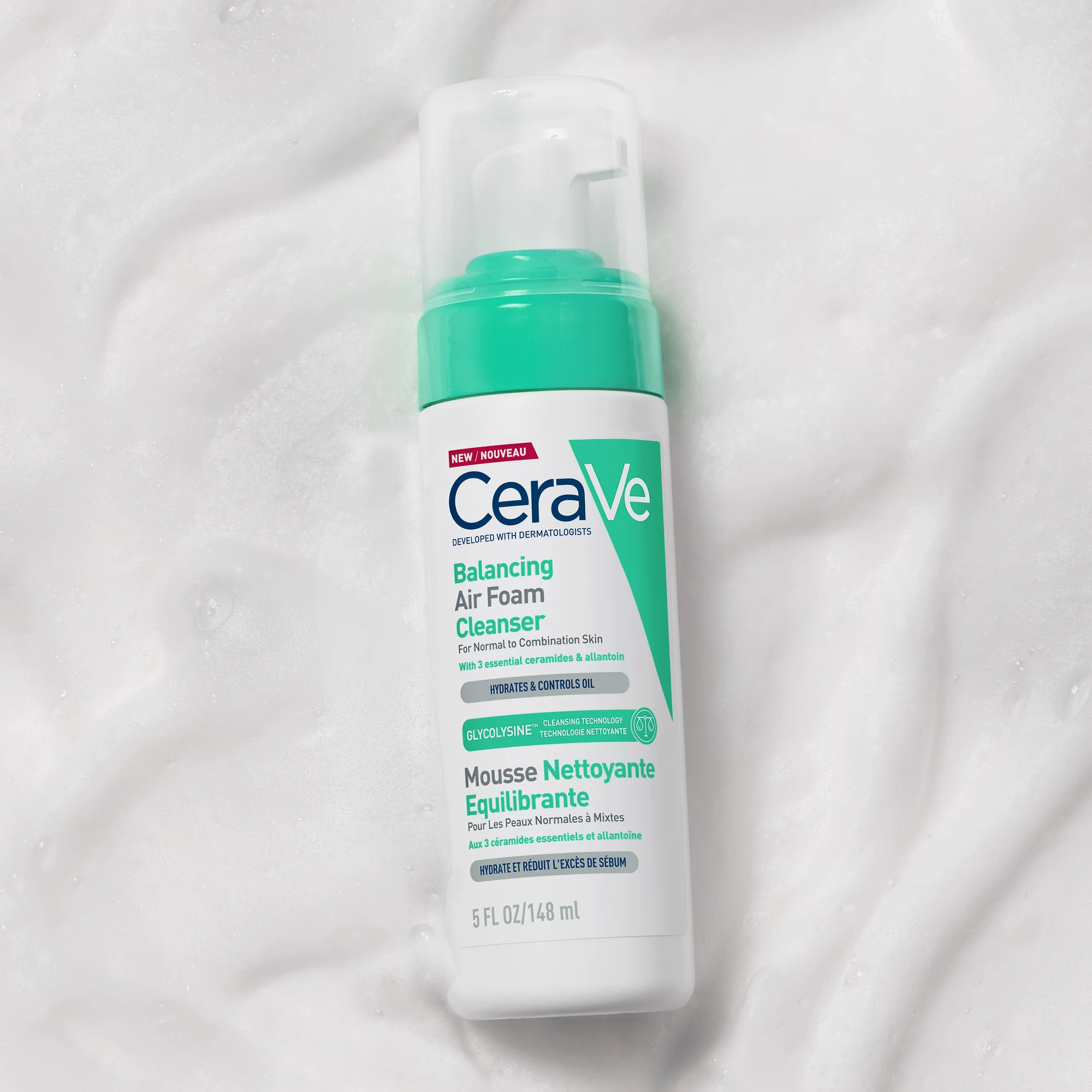 CERAVE čistiaca pena pre optimálne pH 148 ml