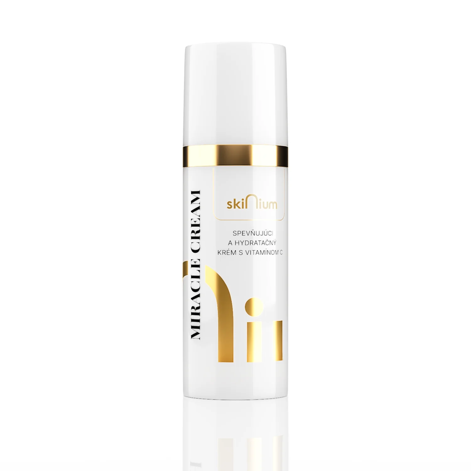 SKINIUM MIRACLE CREAM dermatokozmetický spevňujúci a hydratačný krém s vitamínom C