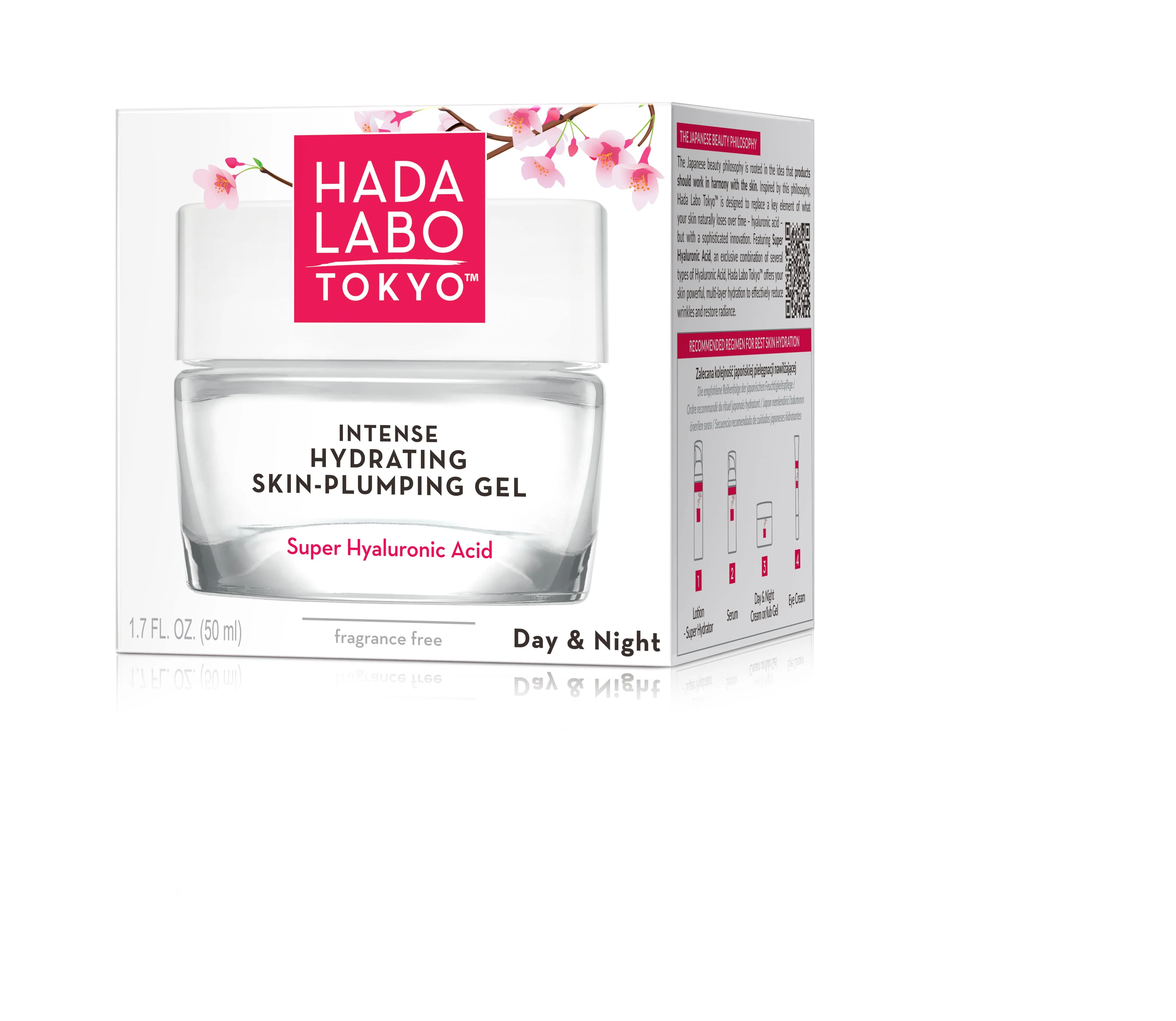 HADA LABO TOKYO INTENSE HYDRATING SKIN-PLUMPING GEL DAY & NIGHT 50 ml