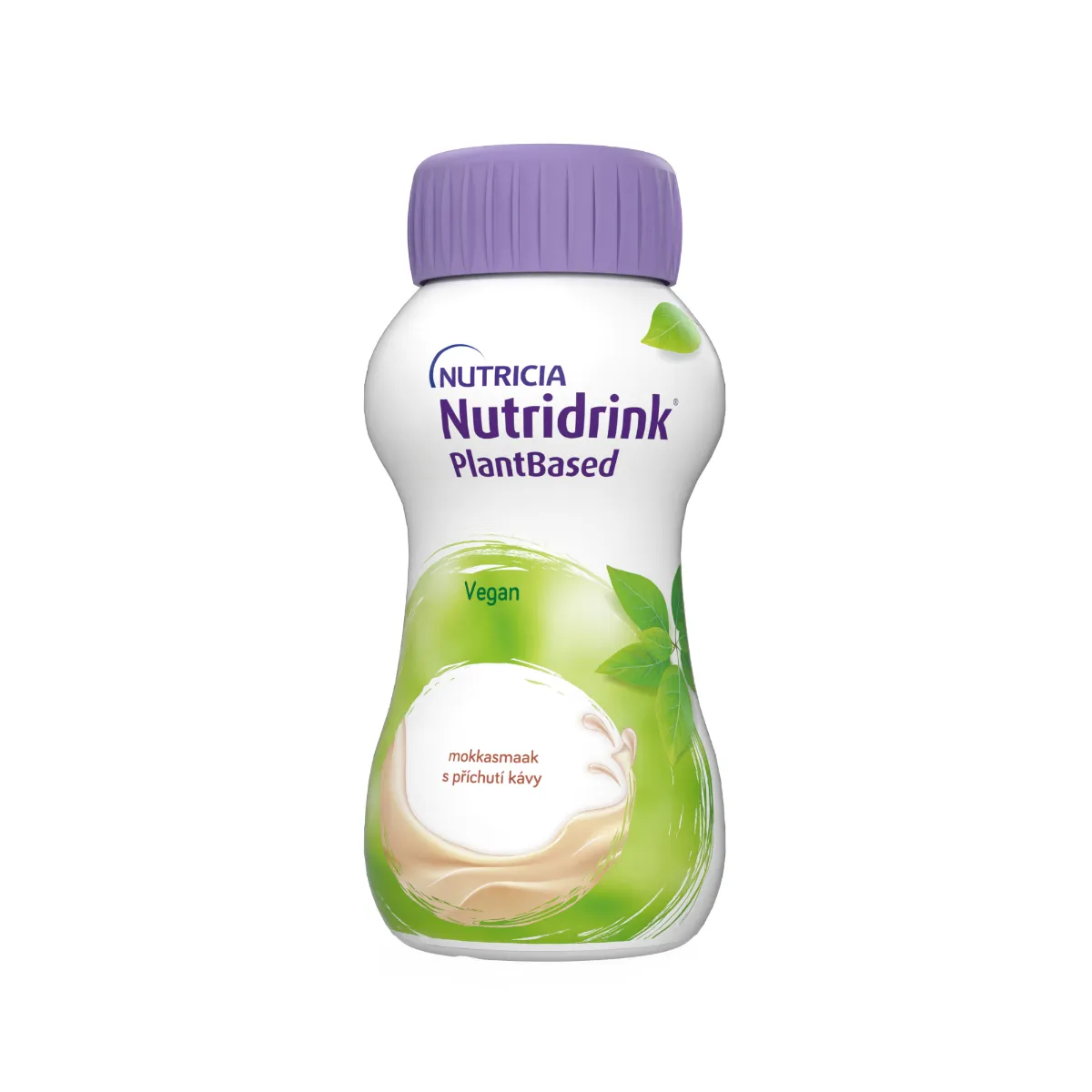 Nutridrink Plant Based s príchuťou kávy 4 x 200 ml, nápoj na medicínske účely