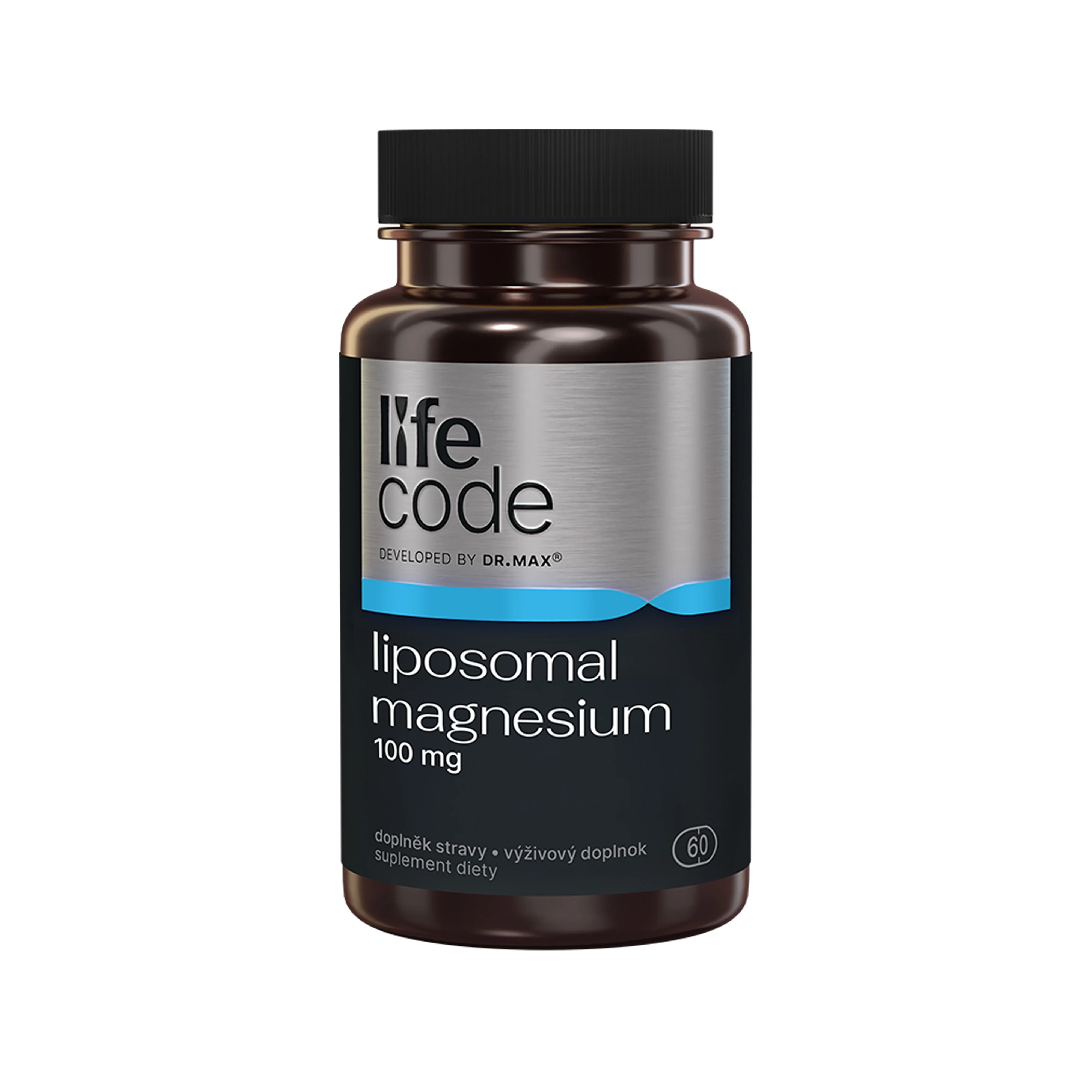 LifeCode developed by Dr. Max® liposomal magnesium 1×60 cps, výživový doplnok