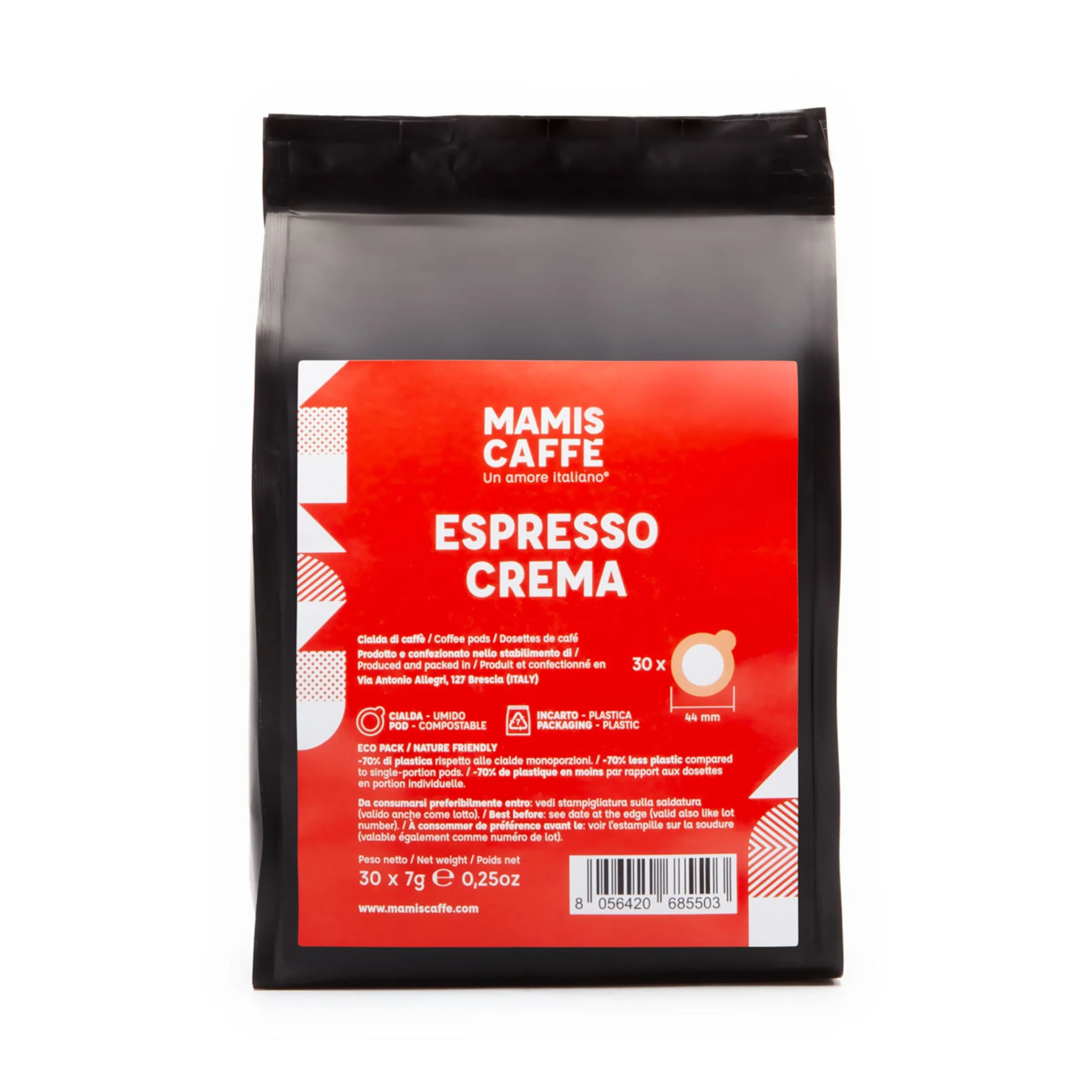 Mamis Caffé Espresso Crema E.S.E. pody 30 ks