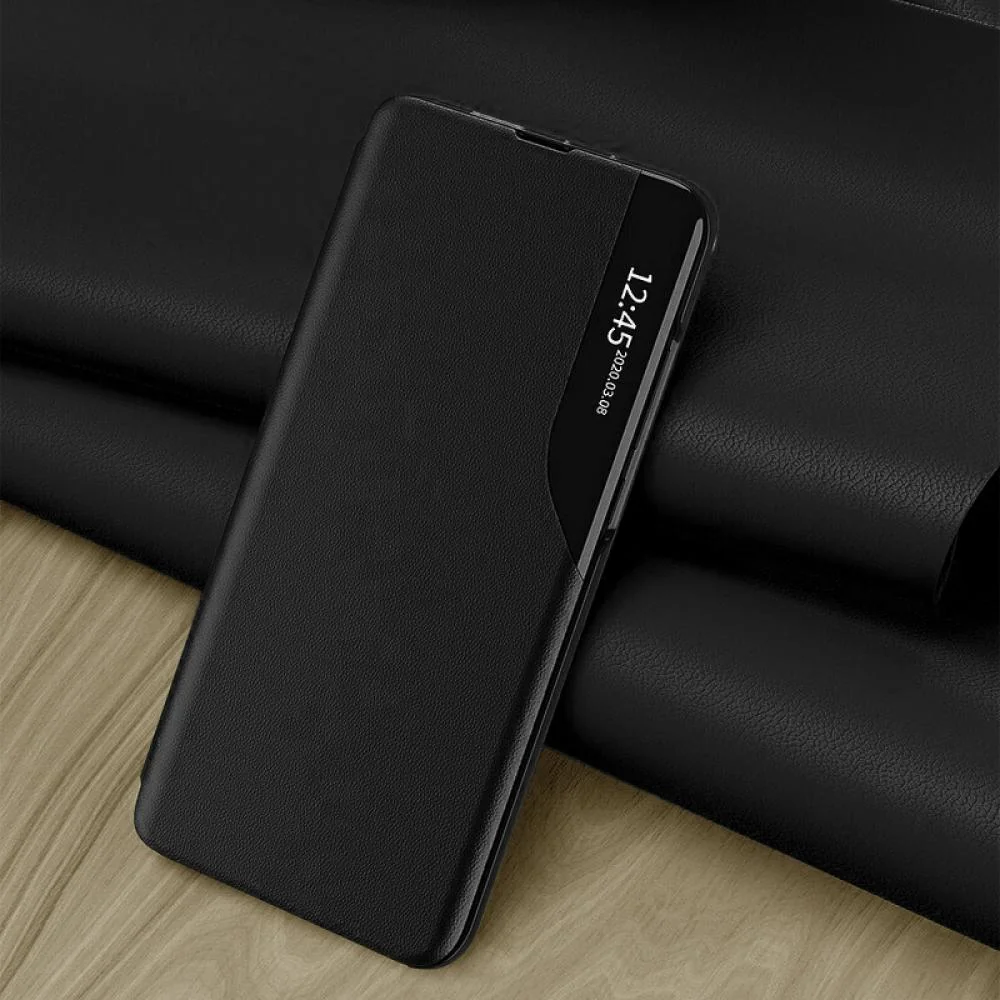 Flipové púzdro View Case pre Honor X7b Čierna, s okienkom