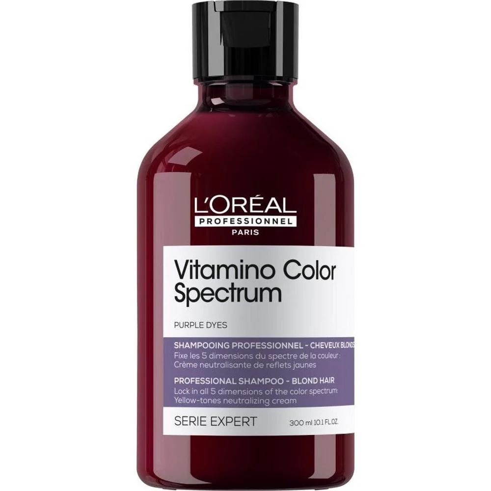L'Oréal Professionnel Vitamino Color Spectrum fialový šampón na neutralizáciu žltých tónov 300ml