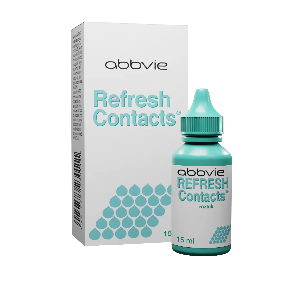 ABBVIE Refresh Contacts očný roztok 1×15 ml, očný roztok