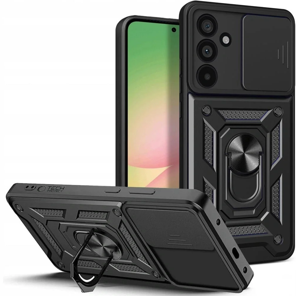 Tech-Protect Camshield kryt na Samsung Galaxy A57 5G, čierny