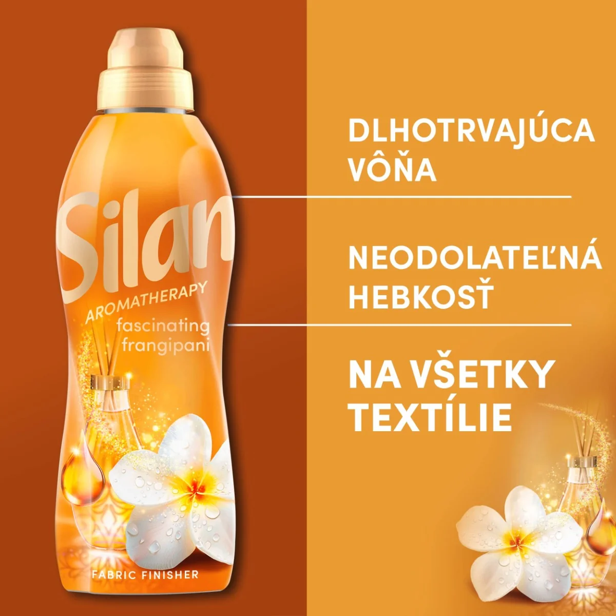 Silan AT aviváž Fasc. Frangipani 126 praní, 2,772 l 1×2772 ml, aviváž