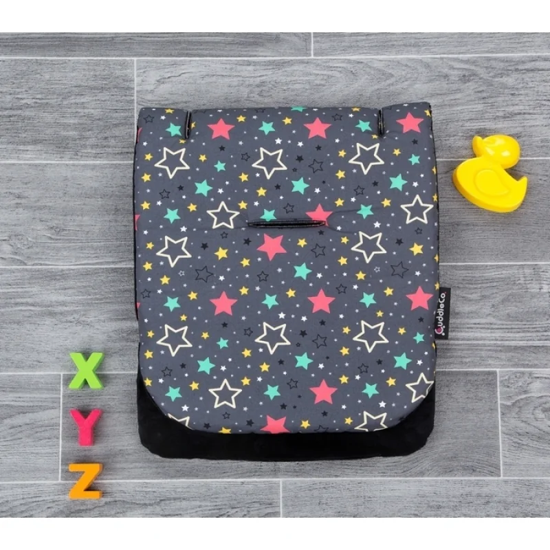 CuddleCo Comfi-Cush vložka do kočíka 80x33 cm Farebné hviezdy
