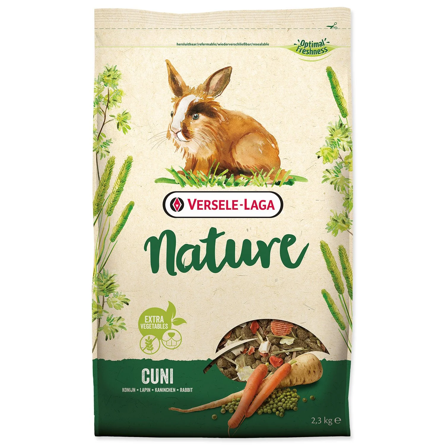 Krmivo Nature Cuni králik 2,3kg 2,3kg