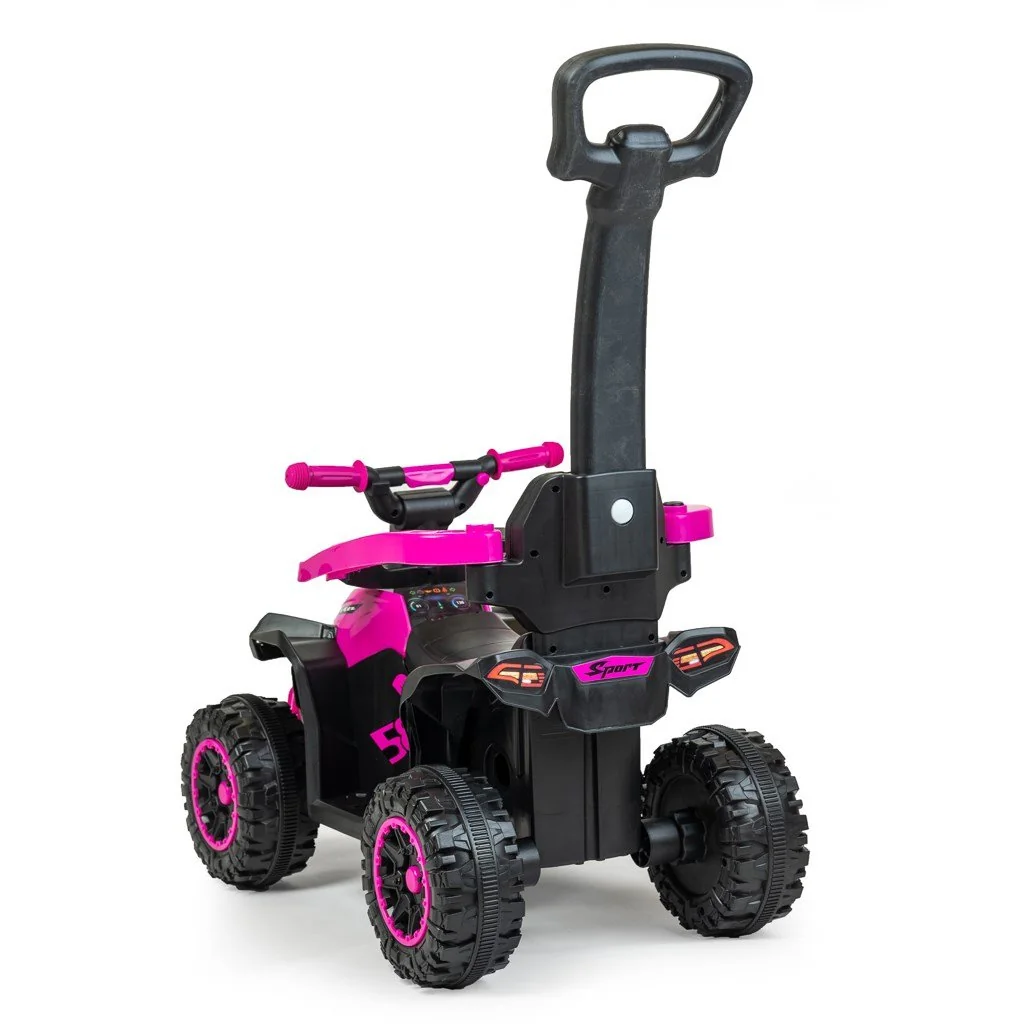 Detské odrážadlo s vodiacou tyčou Baby Mix Mega modré , 20C54951