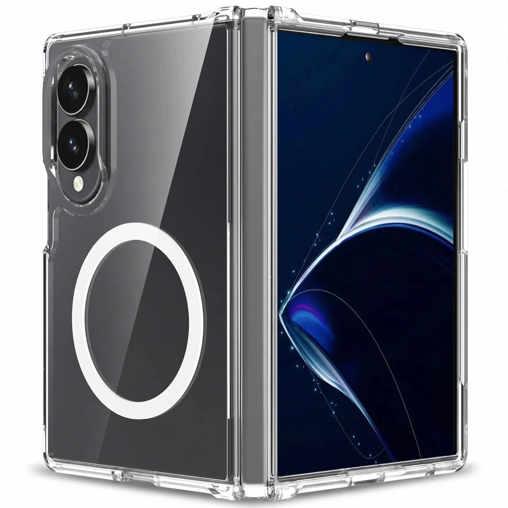 Tech-Protect FlexAir Hybrid MagSafe kryt na Samsung Galaxy Z Fold 8, priesvitný