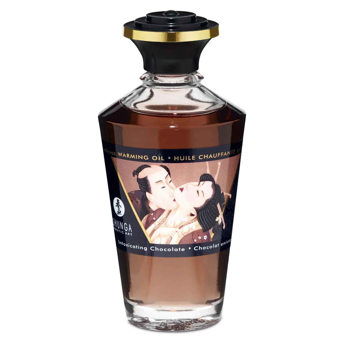 Aphrodisiac Warming Oil – ohrievací masážny olej, čokoláda