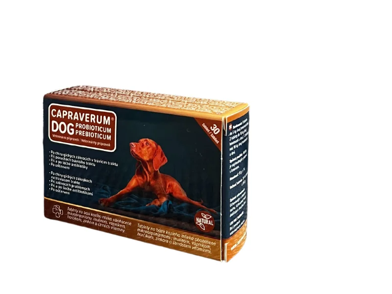 CAPRAVERUM® DOG probioticum-prebioticum 1×30 tbl, veterinárny prípravok