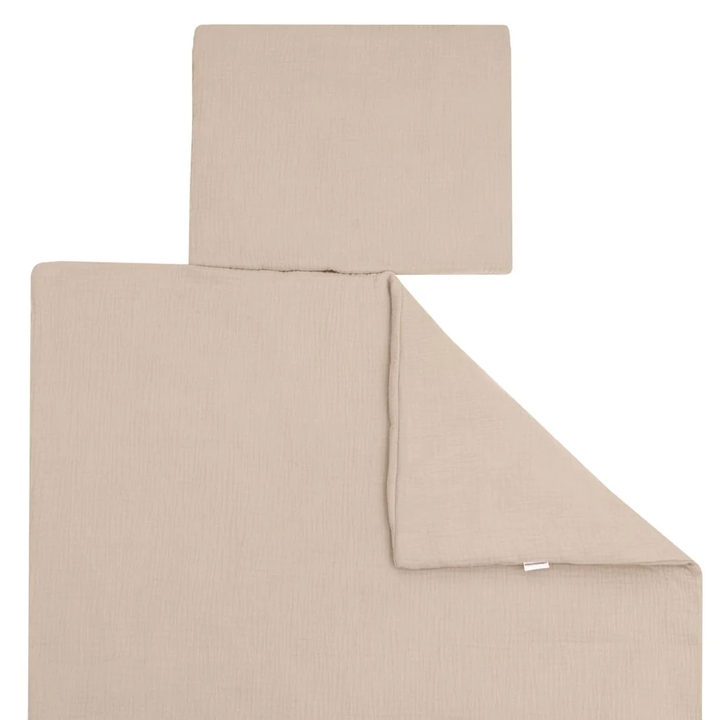 Mušelínový set s výplňou New Baby 80x70 cm béžový , 20C55572