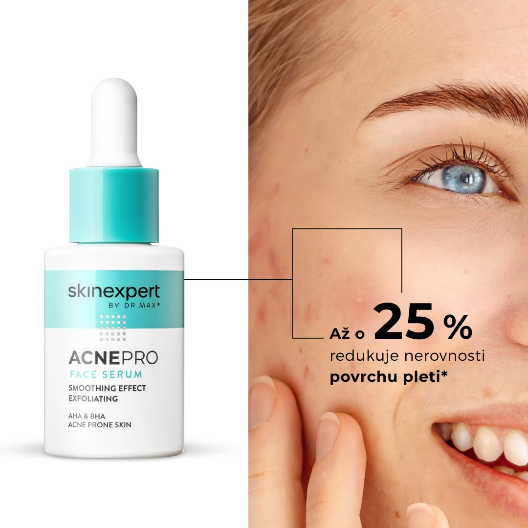Skinexpert by Dr. Max® ACNEPRO Face Serum 1×28 ml, sérum na tvár proti nedokonalostiam