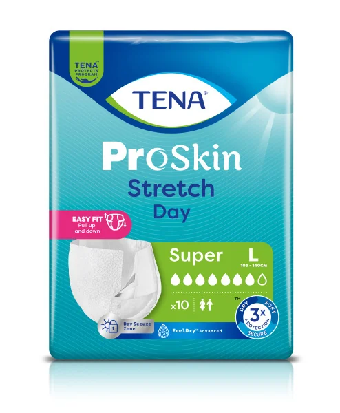 TENA ProSkin Stretch Day Super L 10 ks