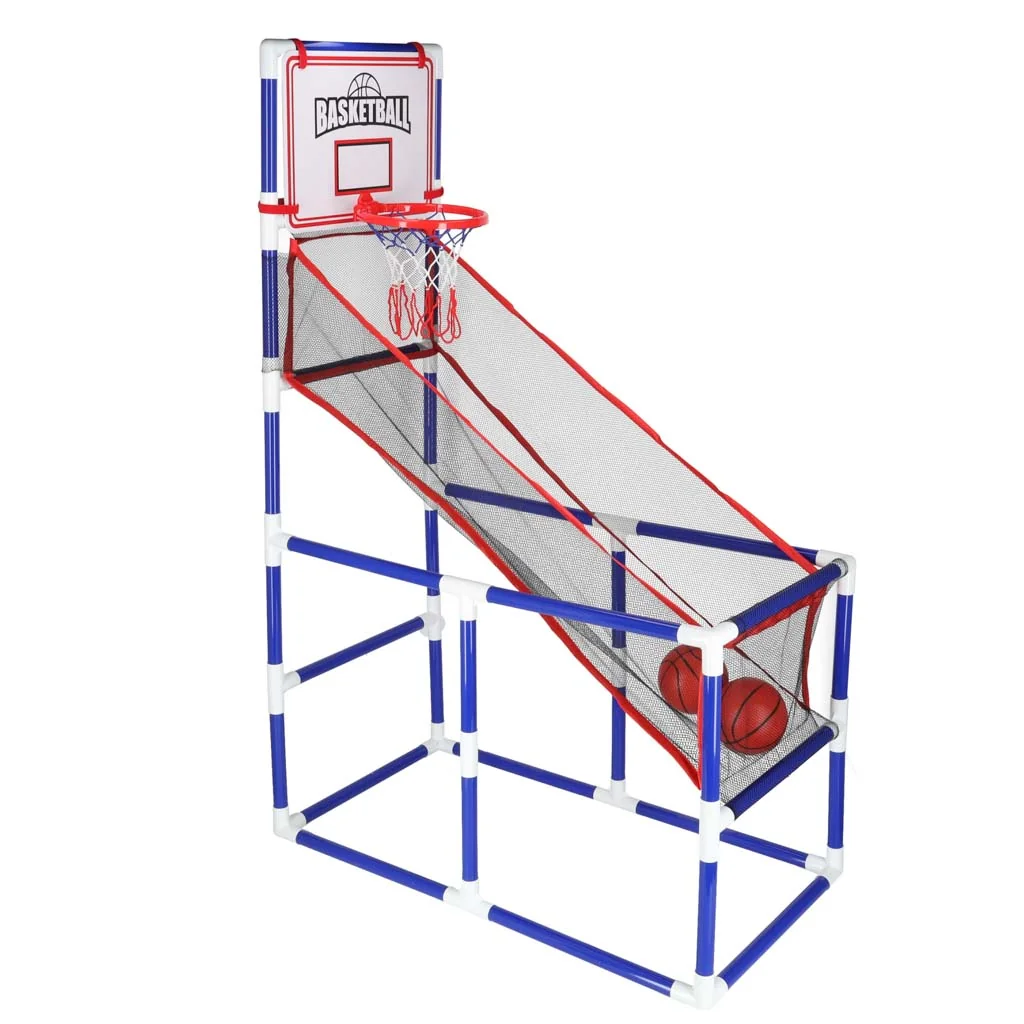 Prenosná basketbalová hra 2 lopty + pumpa