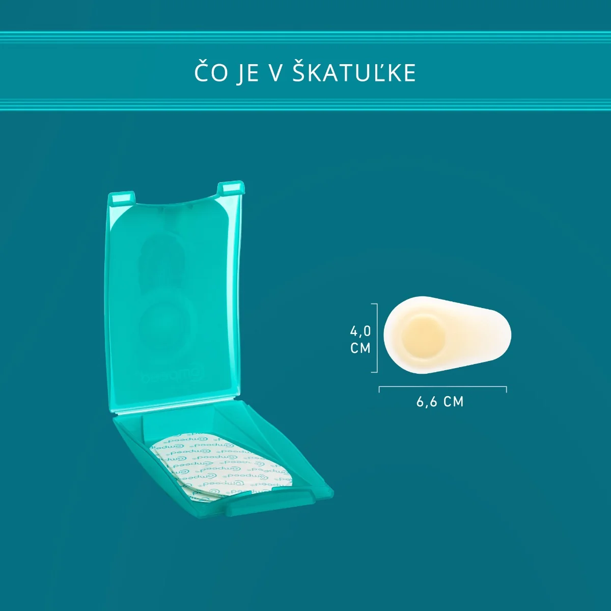 Compeed NÁPLASŤ ŠPORT na pľuzgiere na chodidlách 1×5 ks, gélová náplasť