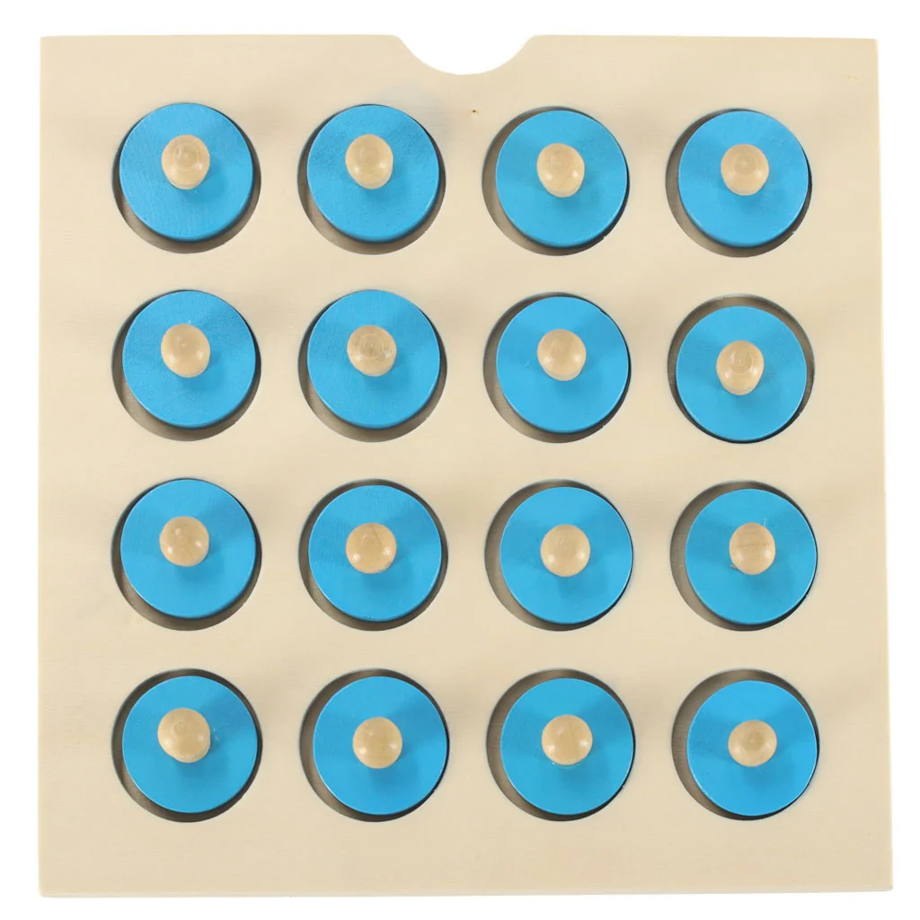 Logická hra drevená, puzzle s hríbikmi a 4 kartami