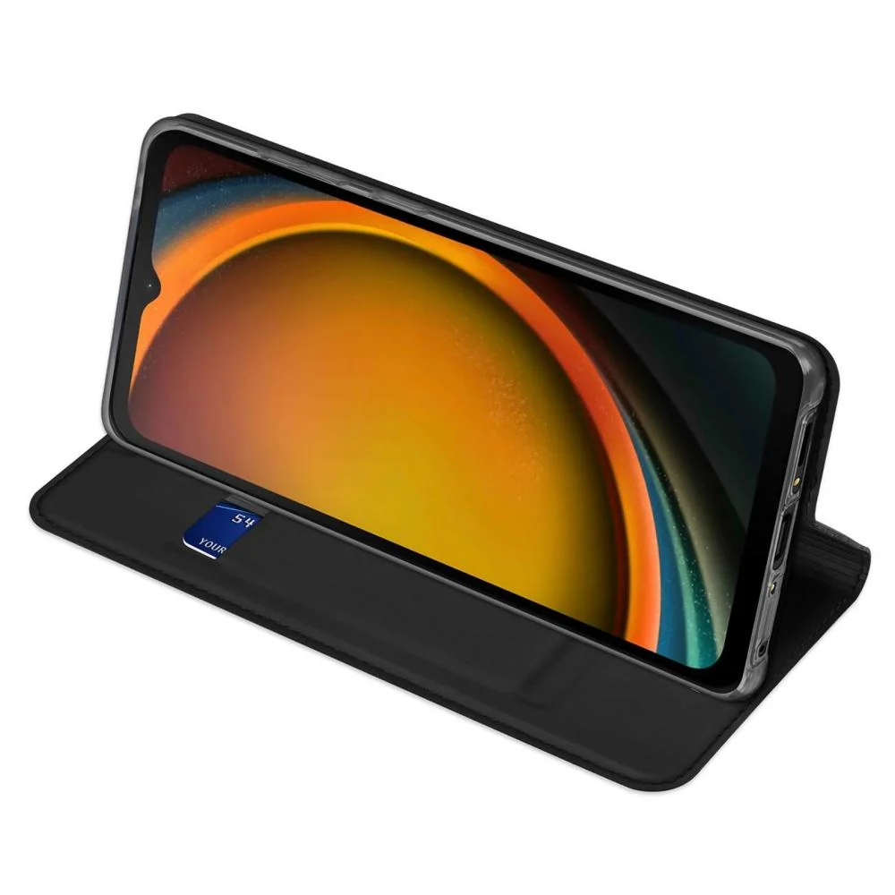 Dux Ducis Skin Pro knižkové puzdro na Samsung Galaxy Xcover 7, čierne Elegantná ochrana