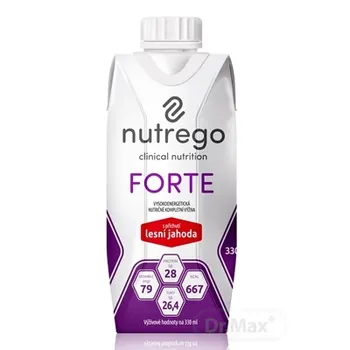 Nutrego FORTE 12×330 ml, s príchuťou lesná jahoda