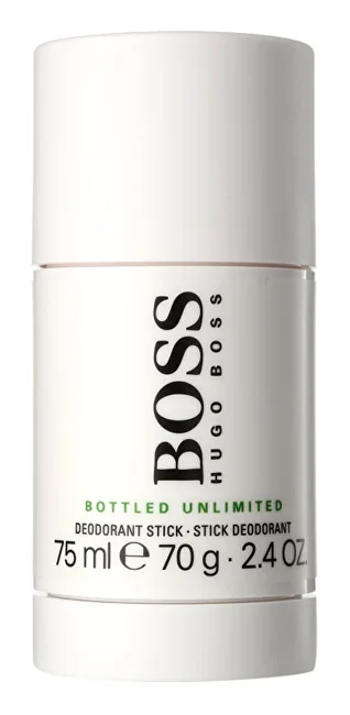 Hugo Boss No 6 Bottled Unlimited Tuhy Deo 75ml 1×75 ml, tuhý dezodorant