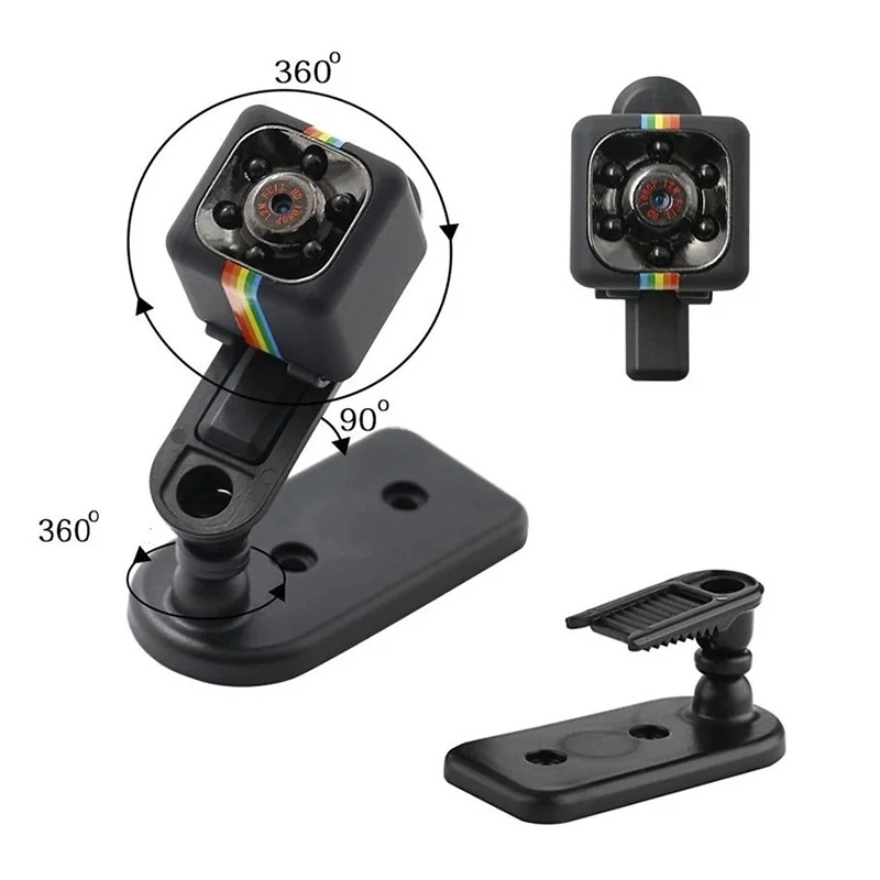 Eveon Qube X11 mini webkamera Full HD 1080P, červená