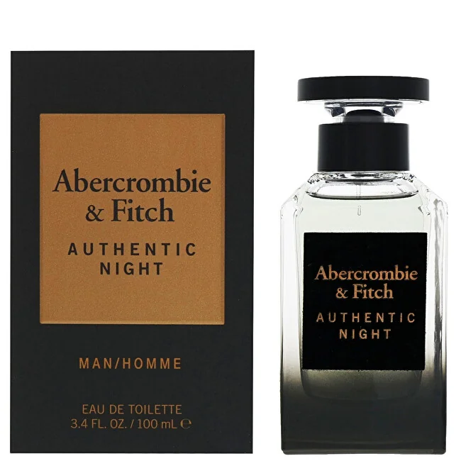 Abercrombie&Fitch Authentic Night Man Edt 30ml 1×30 ml, toaletná voda