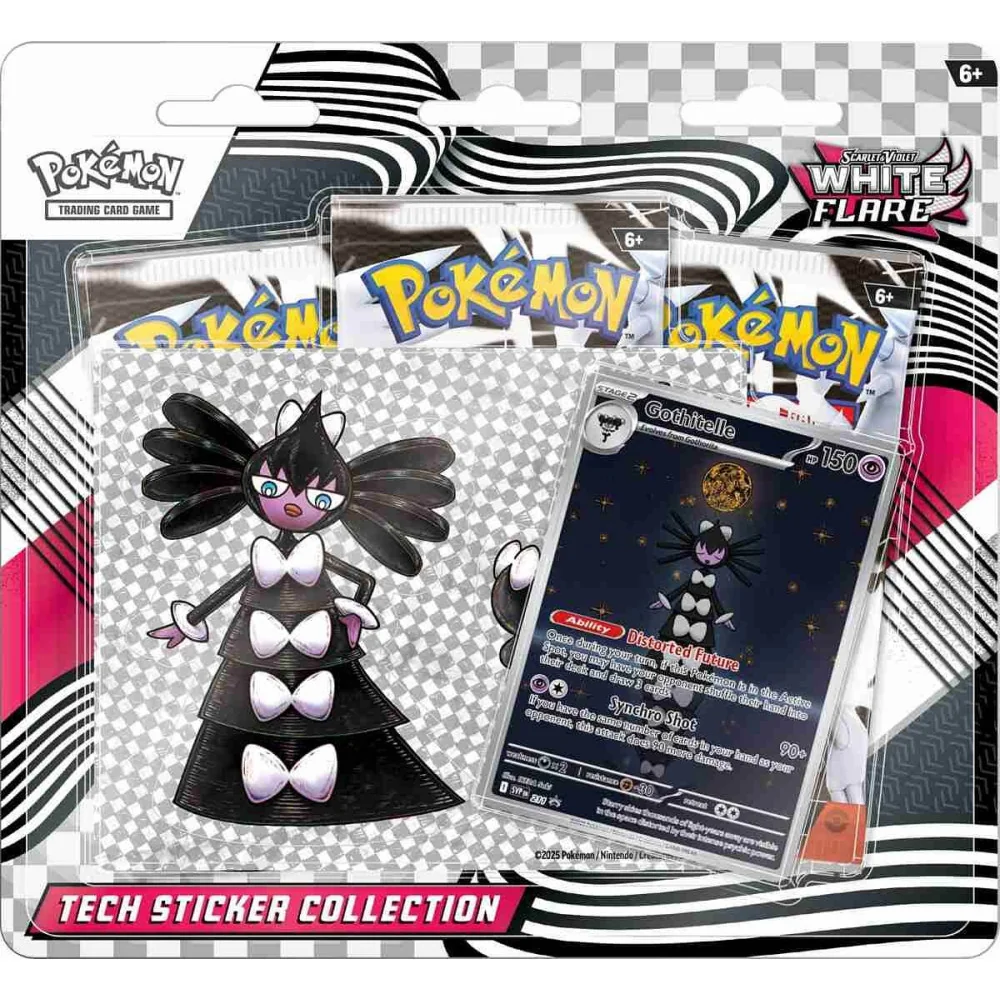 Pokémon TCG: SV10.5 White Flare - Tech Sticker Collection-Pocémon Company International