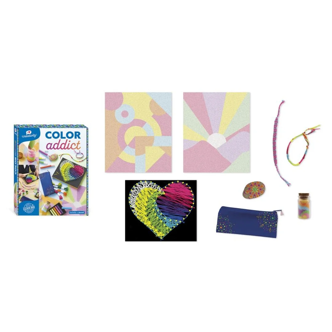 Janod Atelier Maxi Kreatívna sada I love creativity XXL sada Farebný svet od 8 rokov