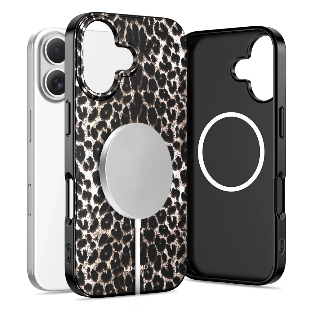 Tech-Protect Lamano MagSafe kryt na iPhone 17, leopard
