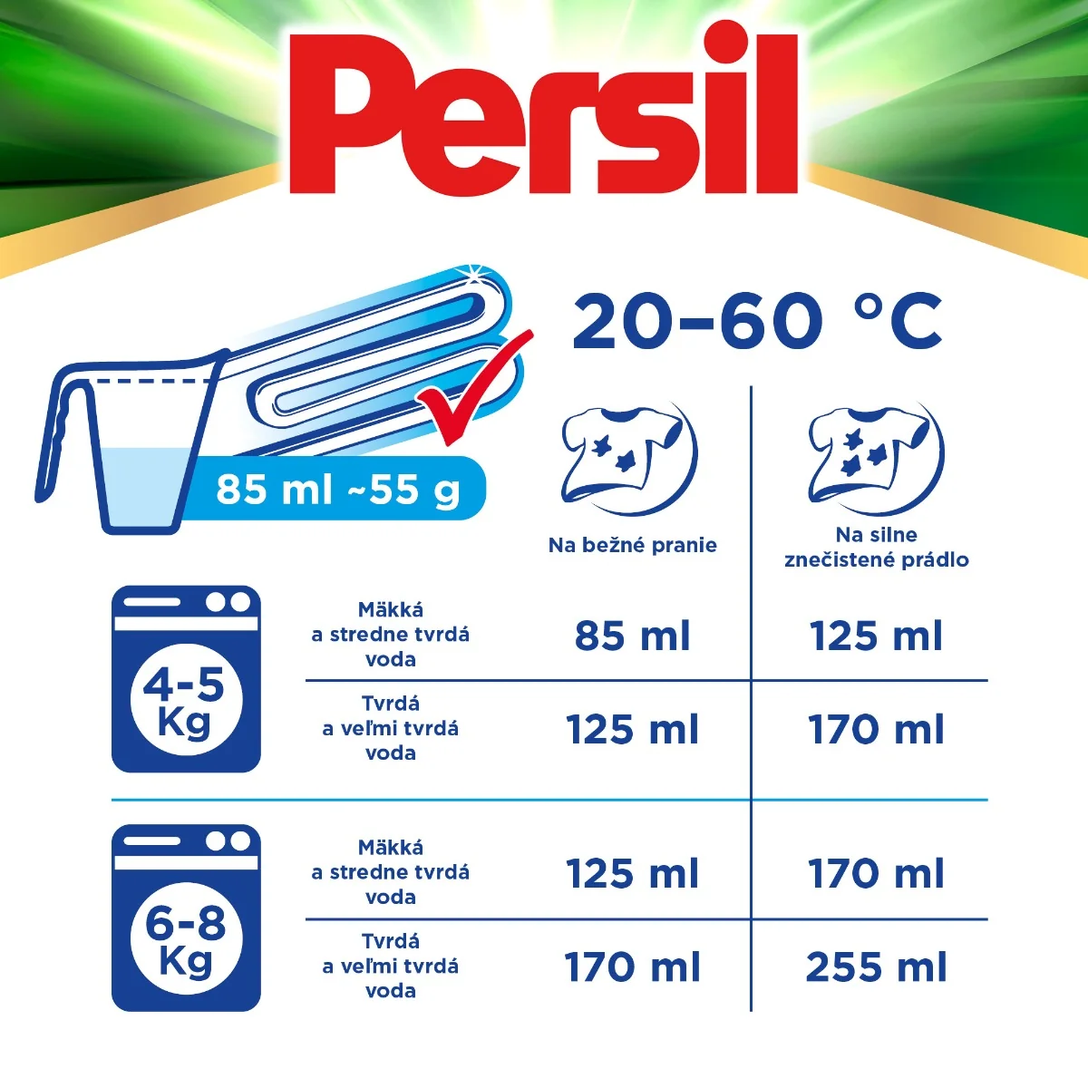 Persil prací prášok Exp. Freshness Silan BOX 54 praní 1×2970 g, prací prášok