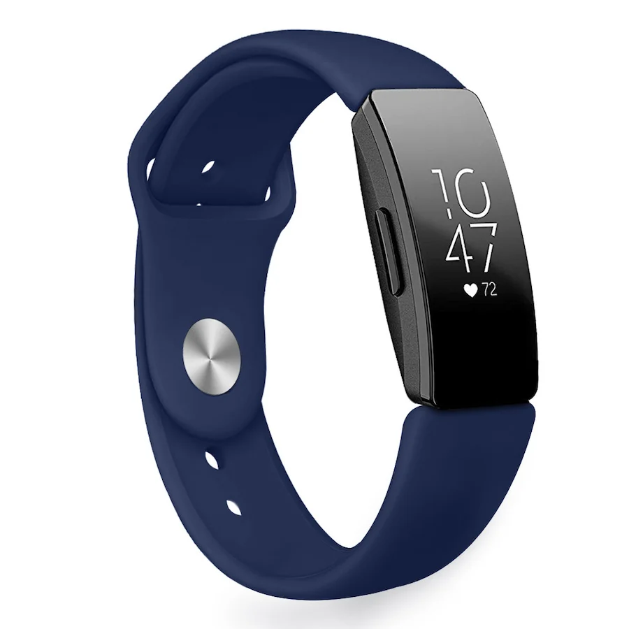 BStrap Silicone (Large) remienok na Fitbit Inspire dark blue