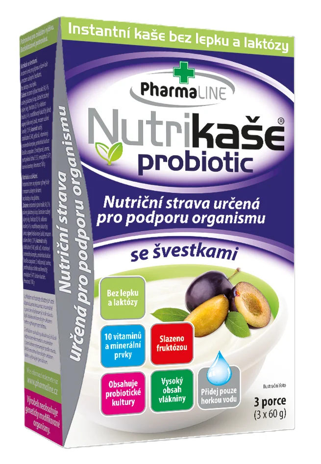 Nutrikaša probiotic - so slivkami 180g 180 g